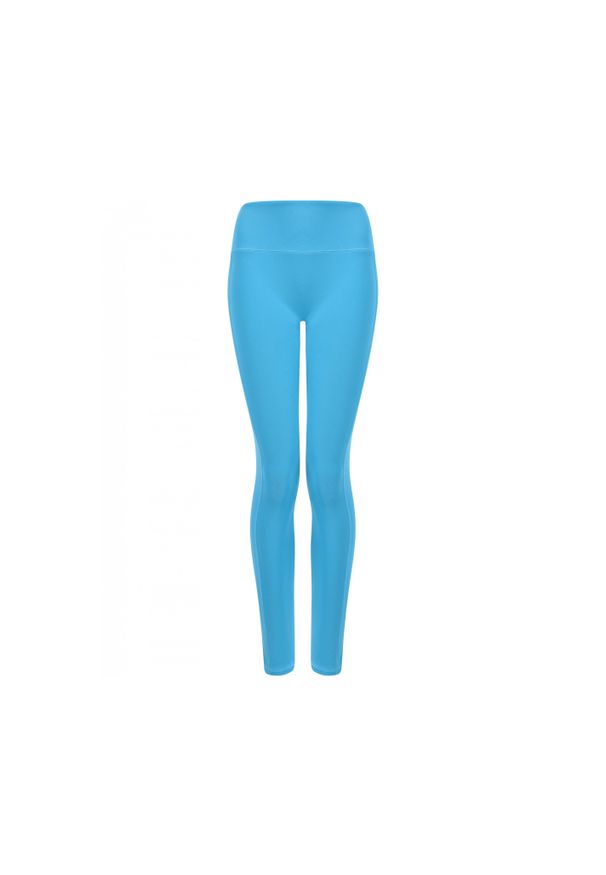 TOMBO - Legging kobieta Tombo. Kolor: niebieski