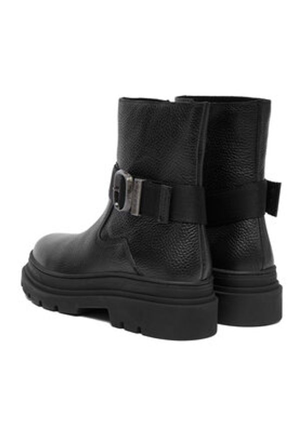 G-Star RAW - G-Star Raw Botki CEO-WI45-VR-3400-02 Czarny. Kolor: czarny. Materiał: skóra