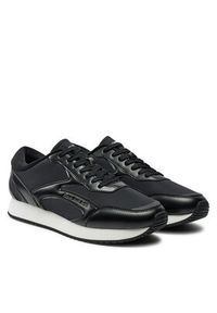 Calvin Klein Jeans Sneakersy Retro Runner Multilayer YM0YM01117 Czarny. Kolor: czarny. Materiał: materiał #2