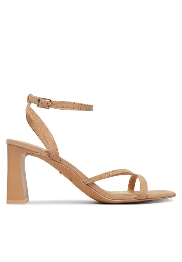 Aldo Sandały Stellare 13922164 Beżowy. Kolor: beżowy. Materiał: skóra, nubuk