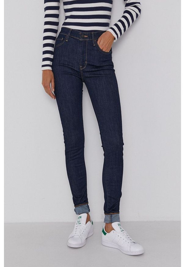 Levi's® - Levi's - Jeansy 720. Okazja: na spotkanie biznesowe. Stan: podwyższony. Kolor: niebieski. Styl: biznesowy