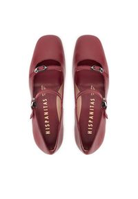 Hispanitas Półbuty HI254207 Bordowy. Kolor: czerwony. Materiał: skóra #4