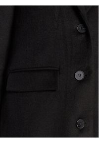 Bruuns Bazaar Płaszcz wełniany Catarina BBW3119 Czarny Regular Fit. Kolor: czarny. Materiał: wełna, syntetyk #3