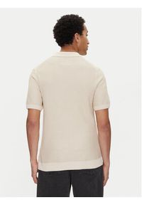 Jack & Jones - Jack&Jones Polo Ceaston 12273012 Beżowy Regular Fit. Typ kołnierza: polo. Kolor: beżowy. Materiał: bawełna #4
