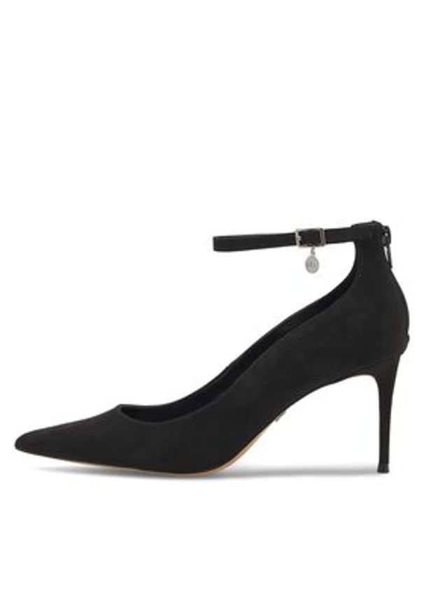 Nine West Szpilki SJ1489 Czarny. Kolor: czarny. Materiał: skóra. Obcas: na szpilce