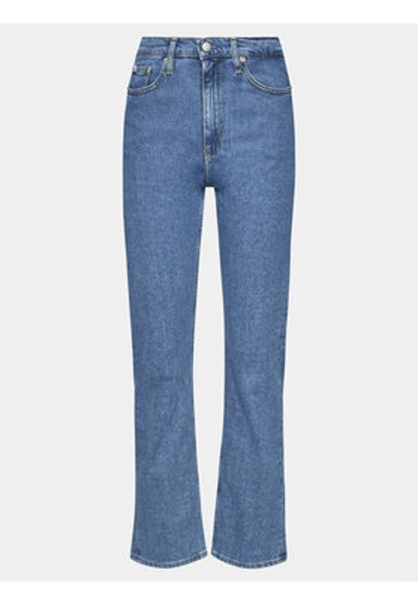 Calvin Klein Jeans Jeansy Ckj Dnm Kyro Quartzblue J20J222777 Niebieski Straight Fit. Kolor: niebieski