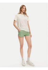 Roxy T-Shirt ERJZT05911 Écru Regular Fit. Materiał: bawełna #5