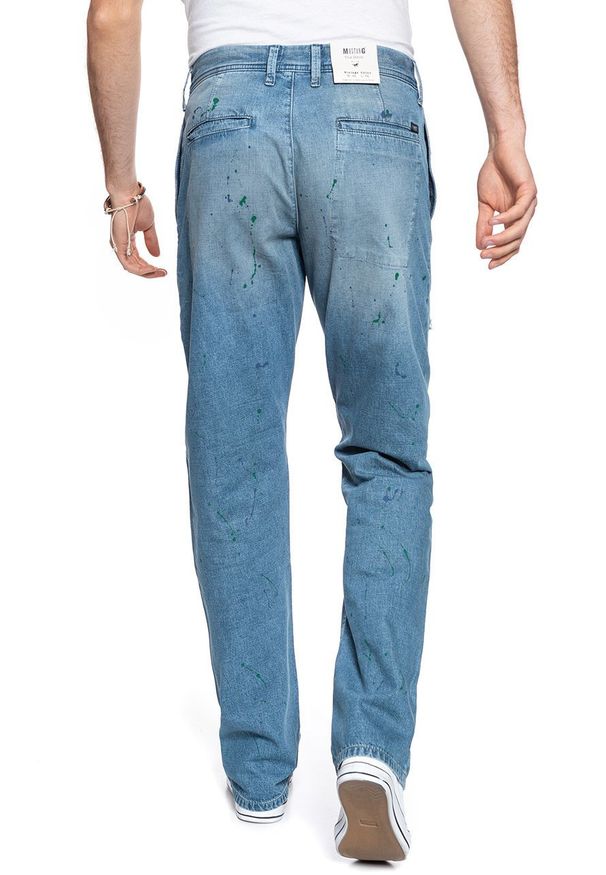 Mustang - SPODNIE MĘSKIE MUSTANG Vintage Chino 1009077 5000 214 214. Styl: vintage