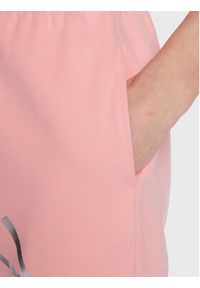Hugo Spodnie dresowe 50484651 Różowy Relaxed Fit. Kolor: różowy. Materiał: dresówka #5