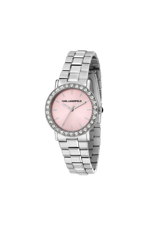 Karl Lagerfeld - KARL LAGERFELD Zegarek R0553100512 Srebrny. Kolor: srebrny