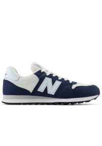 Buty New Balance GW500ADW - granatowe. Okazja: na co dzień. Kolor: niebieski. Materiał: skóra, syntetyk, tworzywo sztuczne, materiał. Szerokość cholewki: normalna