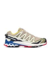 salomon - Buty do biegania męskie Salomon Xa Pro 3d V9. Kolor: beżowy. Materiał: materiał, syntetyk. Szerokość cholewki: normalna. Sport: bieganie