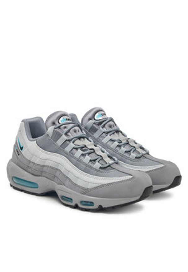 Nike Sneakersy Air Max 95 CV1635 001 Szary. Kolor: szary. Materiał: skóra. Model: Nike Air Max