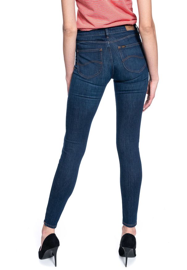 Lee - DAMSKIE SPODNIE JEANSOWE LEE SCARLETT FOSTER DARK L526MHBM 112111755