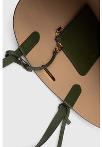 MICHAEL Michael Kors torebka skórzana dwustronna kolor zielony. Kolor: zielony. Materiał: skórzane. Rodzaj torebki: na ramię #6