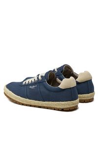 Pepe Jeans Espadryle Drenan Sporty PMS10323 Granatowy. Kolor: niebieski. Materiał: materiał. Styl: sportowy #2