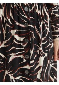 only - ONLY Spódnica midi Nova 15222223 Czarny Regular Fit. Kolor: czarny. Materiał: wiskoza #4