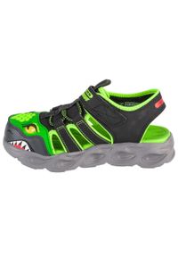 skechers - Sandały chłopięce, Thermo-Splash - Hydro-Flare. Kolor: czarny