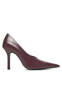 Patrizia Pepe Szpilki 8Z0106 L166 Fioletowy. Kolor: fioletowy. Materiał: skóra. Obcas: na szpilce
