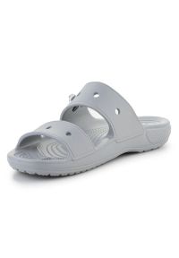 Klapki Classic Crocs Sandal 206761-007 szare. Kolor: szary. Styl: klasyczny #5