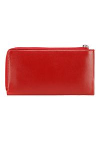 Wittchen - Damski portfel ze skóry duży z uchwytem czerwony. Kolor: czerwony. Materiał: skóra #3