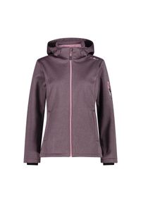 Kurtka przeciwdeszczowa damska z kapturem CMP. Typ kołnierza: kaptur. Kolor: fioletowy, wielokolorowy, różowy. Sport: turystyka piesza #1