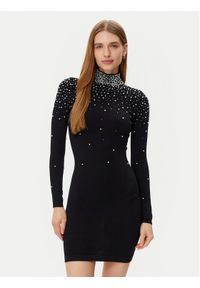 Marciano Guess Sukienka codzienna 5RGK35 5015Z Czarny Regular Fit. Okazja: na co dzień. Kolor: czarny. Materiał: wiskoza. Typ sukienki: proste. Styl: casual #1