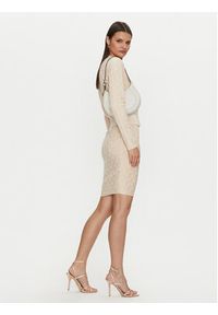 Marciano Guess Spódnica ołówkowa 4YGD23 5718Z Écru Slim Fit. Materiał: wiskoza #4