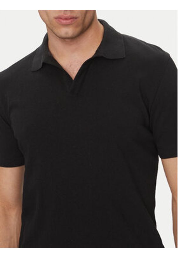 Marc O'Polo Polo 523 2091 53026 Czarny Regular Fit. Typ kołnierza: polo. Kolor: czarny. Materiał: bawełna