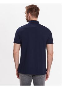 TOMMY HILFIGER - Tommy Hilfiger Polo 1985 MW0MW17771 Granatowy Slim Fit. Typ kołnierza: polo. Kolor: niebieski. Materiał: bawełna #4