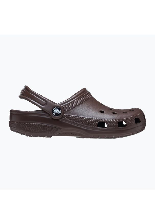 Klapki Crocs Classic. Kolor: brązowy