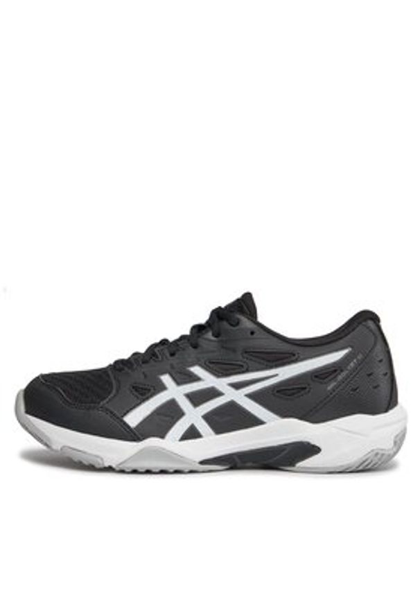Asics Buty halowe Gel-Rocket 11 1071A091 Czarny. Kolor: czarny. Materiał: materiał