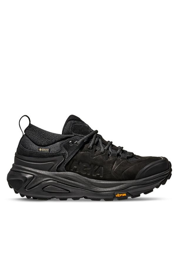 HOKA - Hoka Trekkingi Kaha 3 Low GTX 1162533 Czarny. Kolor: czarny. Materiał: skóra