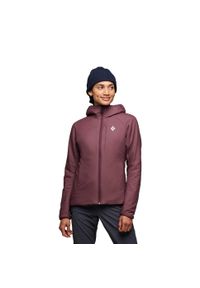 Bluza damska z kapturem Black Diamond First Light Stretch. Typ kołnierza: kaptur. Kolor: czerwony, fioletowy, zielony, wielokolorowy. Sezon: zima. Sport: wspinaczka, narciarstwo