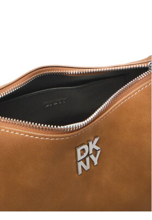 DKNY Torebka Remy R533ME54 Brązowy. Kolor: brązowy. Materiał: skórzane