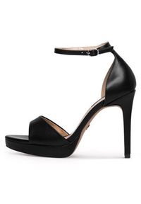 Nine West Sandały WFA2733-2 Czarny. Kolor: czarny. Materiał: syntetyk