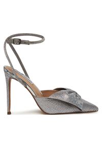 Steve Madden Sandały Vincentia-R Heeled s SM11003650 Srebrny. Kolor: srebrny. Materiał: materiał