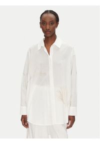 ACCESS FASHION Koszula 53-7053-124 Biały Loose Fit. Kolor: biały. Materiał: bawełna