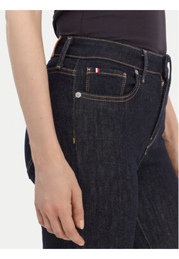 TOMMY HILFIGER - Tommy Hilfiger Jeansy Como WW0WW42487 Granatowy Skinny Fit. Kolor: niebieski