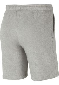 Spodenki dla dzieci treningowe Nike Flecee Park 20 Short KZ. Kolor: szary