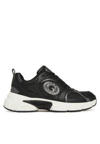 Guess Sneakersy FLFI2B ELE12 Czarny. Kolor: czarny. Materiał: skóra