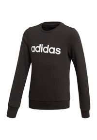 Adidas - Bluza dla dzieci adidas YG Essentials Linear Sweat czarna EH6157. Kolor: czarny #1