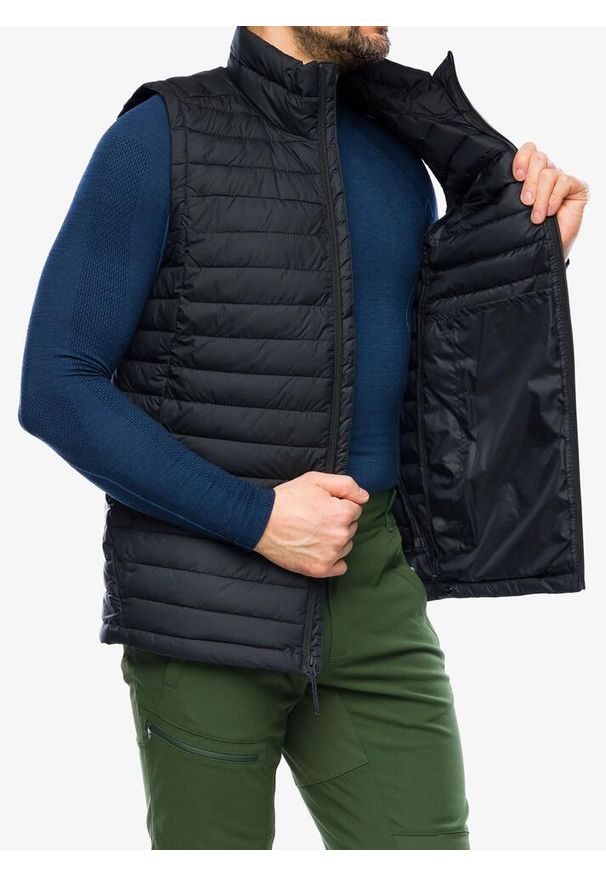 columbia - Kamizelka ocieplana męska Columbia Silver Falls Vest. Kolor: czarny