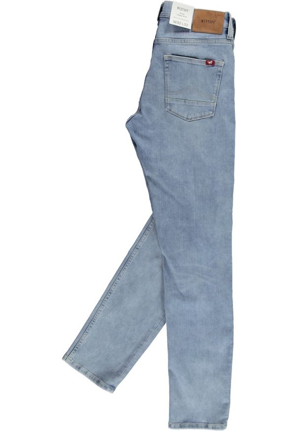 Męskie Spodnie Jeansowe Mustang Style Vegas Slim Denim Blue 1014589 5000 333