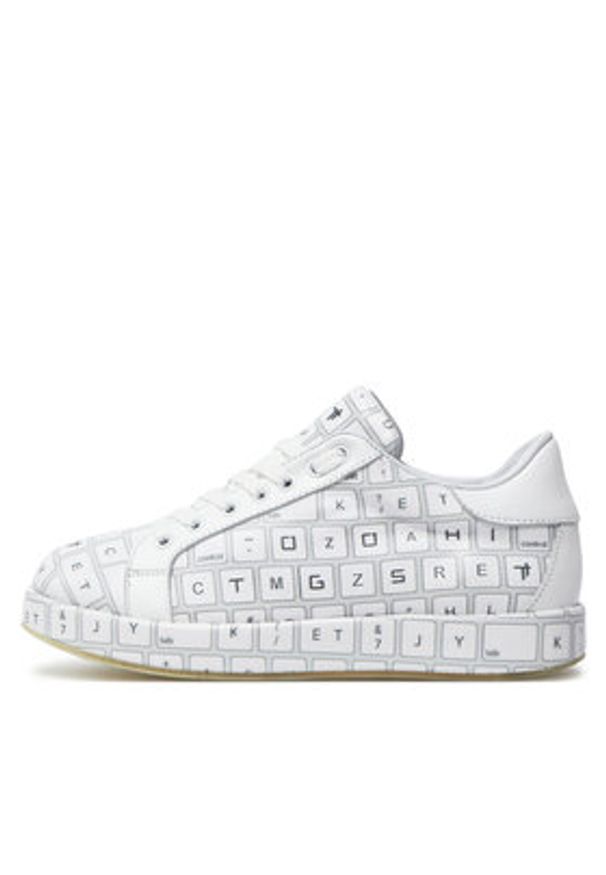 Togoshi Sneakersy TG-23-06-000321 Biały. Kolor: biały. Materiał: skóra