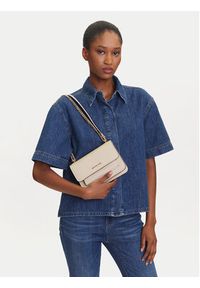 MICHAEL Michael Kors Torebka 32T4GC7C1T Beżowy. Kolor: beżowy. Materiał: skórzane #5