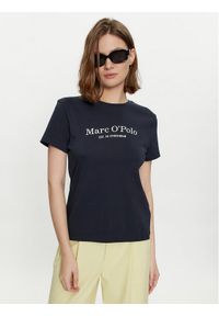 Marc O'Polo T-Shirt 402 2293 51055 Granatowy Regular Fit. Typ kołnierza: polo. Kolor: niebieski. Materiał: bawełna #1