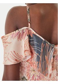 Guess Sukienka wieczorowa W6GK02 W1574 Kolorowy. Materiał: syntetyk. Wzór: kolorowy. Styl: wizytowy #5