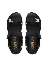 Replay - REPLAY Sandały GWF5D .000.C0009S Czarny. Kolor: czarny. Materiał: skóra #3