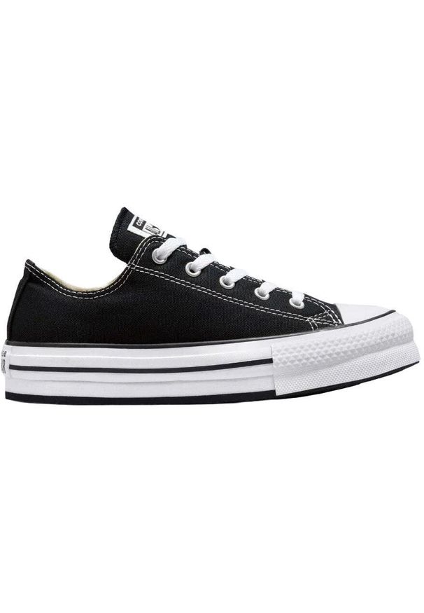 Adidasy Converse Chuck Taylor All Star EVA Lift Platform, Dla obu płci. Kolor: czarny. Materiał: materiał. Obcas: na platformie. Model: Converse All Star
